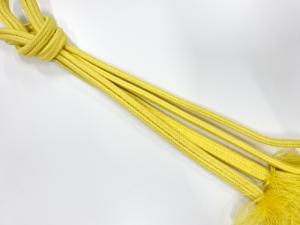 正絹　無形文化財　道明製　手組帯締め